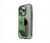 Levelo Morphix Clara Gripstand Iphone 14 Pro Imd Clear Back Case Green  - Similar Product Imag - ID 7148309