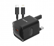 Porodo Usb C Power Delivery Wall Charger With Lightning Cable  Black  - Similar Product Imag - ID 7148349