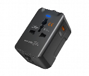Porodo Blue Dual Port Universal Charger Black  - Similar Product Imag - ID 7148370