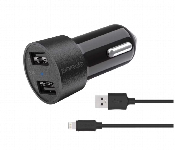 Porodo Dual Usb Car Charger 3.4 Black  - Similar Product Imag - ID 7148390