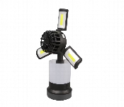 Porodo 3 In 1 Lamp And Flashlight With Fan Black  - Similar Product Imag - ID 7148415