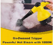 Multifunctional Handheld Home Steam Cleaner High Temperature And Pressure With Power Nozzle Microfiber Cover Round Brush  - Similar Product Imag - ID 7148426
