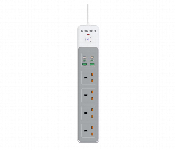 Porodo 4 Ac Power Socket  White  - Similar Product Imag - ID 7148492