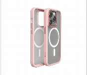Levelo Magsafe Kayo Iphone 14 Pro Matte Back Case Matte Clear Or Pink  - Similar Product Imag - ID 7148509