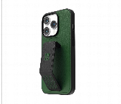 Levelo Morphix Gripstand Iphone 14 Pro Pu Leather Case Forest Green  - Similar Product Imag - ID 7148570