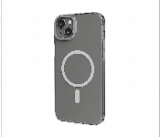 Levelo Magsafe Sensa Clear Back Case For Iphone 14 Plus Clear Or Silver  - Similar Product Imag - ID 7148582