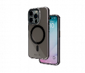 Levelo Allure Pc Hard Case For Iphone 15 Pro Smoke Clear  - Similar Product Imag - ID 7148609
