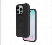 Levelo Morphix Silicone Case With Silicone Grip For Iphone 15 Pro Black  - Similar Product Imag - ID 7148617