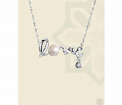 Silver Necklace With Love 6192  - Similar Product Imag - ID 7148709