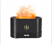 Flame Effect Essential Oil Diffuser Black  - Similar Product Imag - ID 7148718