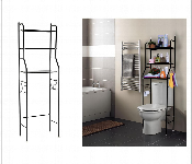 Space Saving 3 Tier Bathroom Rack Black  - Similar Product Imag - ID 7148903