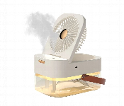 Dual Spray Conditioning Fan With Night Light White  - Similar Product Imag - ID 7149057