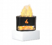 Aroma Flame Diffuser And Humidifier Black  - Similar Product Imag - ID 7149171