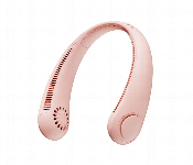 Mini Neck Fan Pink Wearable Air Cooler And Purifier  - Similar Product Imag - ID 7149189