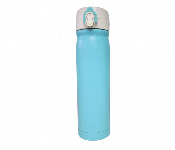 Stainless Steel Double Layer Vacuum Flask Thermos 500Ml Blue  - Similar Product Imag - ID 7149193