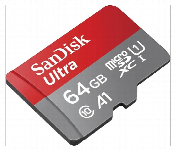 Sandisk 64Gb Ultra Microsdxc Uhs I Memory Card With Adapter 120Mb Per S A1 Full Hd Sdsqua4 064G Gn6Ma  - Similar Product Imag - ID 7149259