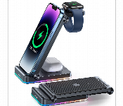 Joyroom 3 In 1 Foldable Wireless Charging Station  - Similar Product Imag - ID 7149321