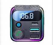 Joyroom 48W Dual Mic Car Wireless Fm Transmitter  - Similar Product Imag - ID 7149327