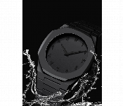 Premium Arabic Dial Mens Watch Black Steel Band Classic Quartz Analog Timepiece With Octagonal Case  - Similar Product Imag - ID 7149353