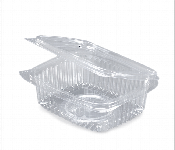 Clear Hinged Container 12 Oz Q Pac 1X10  Chc12Bdr  - Similar Product Imag - ID 7149505