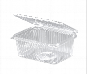 Clear Hinged Container 32 Oz Q Pac 1X10  Chct32  - Similar Product Imag - ID 7149507