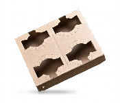 Kraft Paper Cup Holder 2 4 1X75 Pieces  Kpch2475Pcs  - Similar Product Imag - ID 7149540