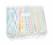Q Pac Plastic Straw Multicolored  Ps Mc Qp1  - Similar Product Imag - ID 7149552