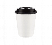Q Pac Paper Cup Double Wall 8 Oz White With Lid 25 Pieces  Pc8Dwwl25  - Similar Product Imag - ID 7149624