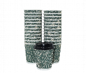 Q Pac Paper Cup 12 Oz Ripple 1X25 Pieces  Pc12R25  - Similar Product Imag - ID 7149629