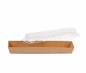 Q Pac Kraft Sushi Tray Large 1X25 Pieces  Kstlfx25  - Similar Product Imag - ID 7149637