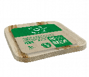 Q Pac Areca Palm Leaf 20Cm Square Plate 1 X 5 Pieces  Apl20Sqp5  - Similar Product Imag - ID 7149648