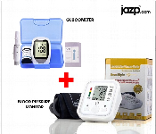 Bundle Of Bison Ivd Blood Glucose Monitor With 50 Test Strips And Lancets And Automatic Upper Arm Blood Pressure Monitor  - Similar Product Imag - ID 7149693