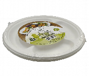 Q Pac Bio Degradable 10 Inch Round Plate 3 Compartment 10 Pieces  Bd10Rp3Cx  - Similar Product Imag - ID 7149719