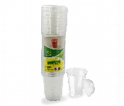 Q Pac Plastic 8 Oz Clear Pet Cups With Dome Lid 1X25 Pieces  Pcp8D25  - Similar Product Imag - ID 7149856