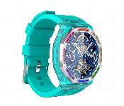 Porodo Transparent Cristallo Ap Smart Watch Blue  - Similar Product Imag - ID 7149999