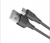 Porodo Pvc Micro Usb Charging Cable 1.2M 2.4A Black  - Similar Product Imag - ID 7150155