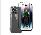 Green Lion 4 In 1 Defender Pack For Iphone 15 Pro  - Similar Product Imag - ID 7150164
