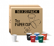 Q Pac Paper Cup 7 Oz Red 1X1000 Pieces    Pc7Ozwhosale  - Similar Product Imag - ID 7150174