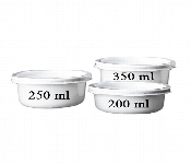 Plastic Bowl 350Ml  White Jt 1X1000 Pieces Pb350Whitejt  - Similar Product Imag - ID 7150290