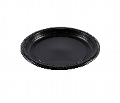 Q Pac Plastic Round Plate  Black 1X500 Pieces   Prp2226Cmblck  - Similar Product Imag - ID 7150453