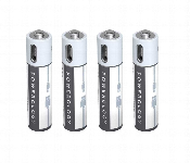 Powerology Usb Rechargeable Lithium Ion Battery Aa 1500Mah Or 2250Mwh  - Similar Product Imag - ID 7150564
