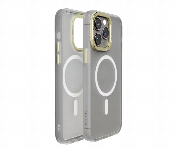Levelo Magsafe Kayo Iphone 14 Pro Max Back Case Matte Clear Or Champagne  - Similar Product Imag - ID 7150566