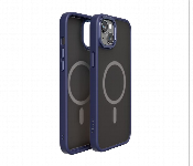 Levelo Magsafe Kayo Iphone 14 Plus Matte Back Case  Blue Or Blue  - Similar Product Imag - ID 7150573