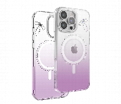 Levelo Butterfly Magsafe Case For Iphone 16 Pro Transparent Or Purple  - Similar Product Imag - ID 7150695