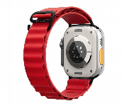 Levelo Ace Loop Nylon Watch Strap 49Mm  Red  - Similar Product Imag - ID 7150701