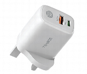 Trands 30W Travel Charger With Usb A And Usb C Ports  - Similar Product Imag - ID 7150733