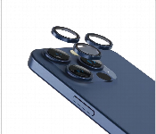 Levelo Lucent Trio 9H Hardness Camera Lens Protector For Iphone 15 Pro Or 15 Pro Max Blue  - Similar Product Imag - ID 7150784