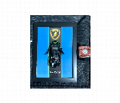 3D Model Car Frame Interactive Display Wall Decor With Openable Doors Black  - Similar Product Imag - ID 7150806