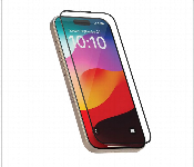 Levelo Full Screen Anti Static Twice Tempered Glass For Iphone 15 Pro  Black  - Similar Product Imag - ID 7150881