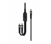 Green Lion 2 In1 Transparent Fast Charging Cable 1.2M  - Similar Product Imag - ID 7151197